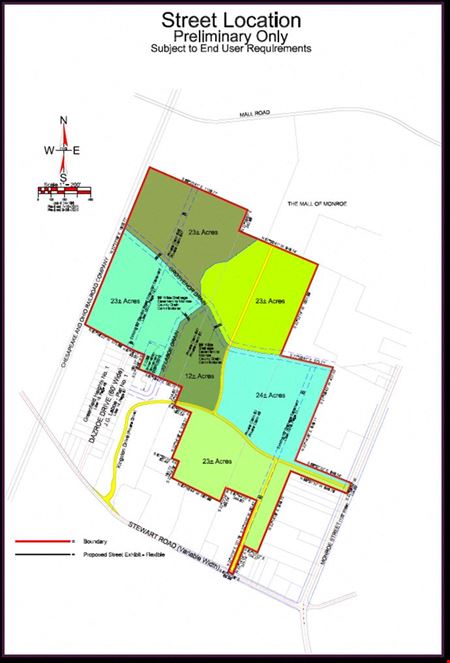 VacantLand space for Sale at Stewart Road in Monroe