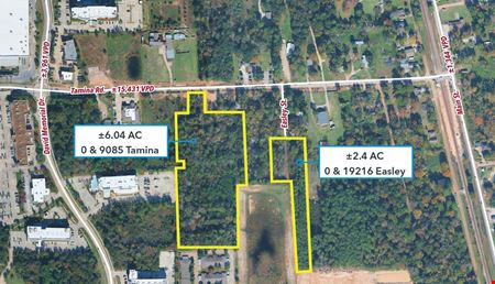VacantLand space for Sale at 19216 Easley St & 9085 Tamina St. in Conroe