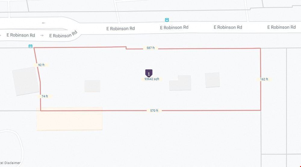 3841 East Robinson Road - 2.3+/- Acres Vacant Land Development