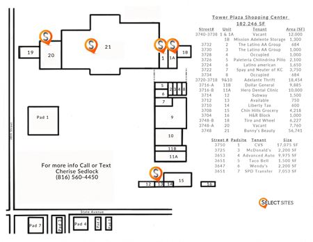 Retail space for Rent at Tower Plaza Shopping Center in Kansas City