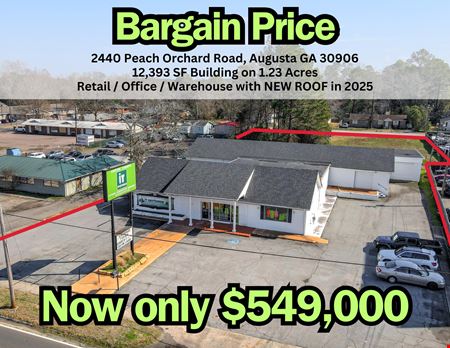 Office space for Sale at 12,393 SF Commercial Building in Augusta