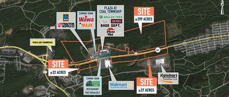 VacantLand space for Sale at Route 61 at Walmart Drive in Coal Township