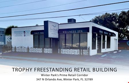 Retail space for Rent at Free Standing Retail Building Available in Winter Park in Winter Park