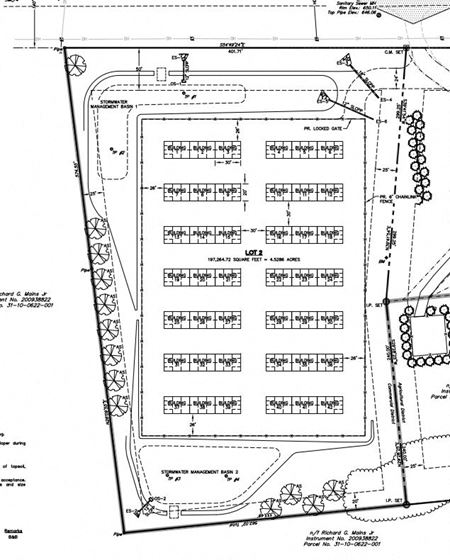 VacantLand space for Sale at Approved Self Storage Land for 308 Units in Newville