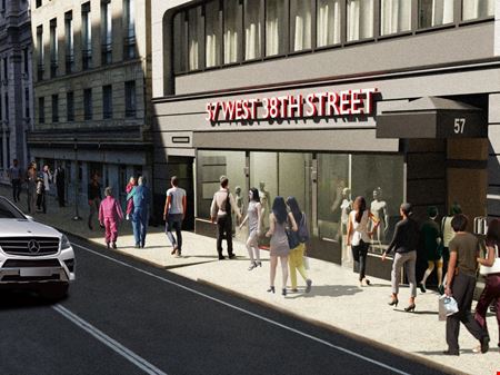 Commercial space at 57 West 38th Street in New York