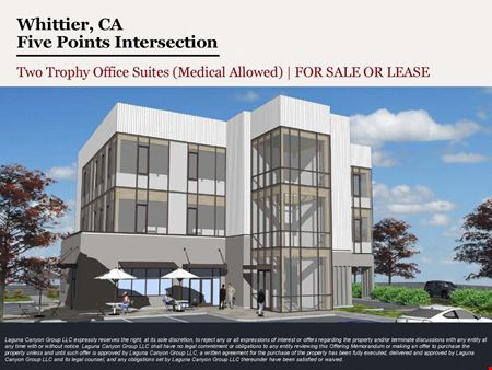 Office space for Rent at Whittier,CA Medical Office (Laguna Canyon Group LLC) in Whittier
