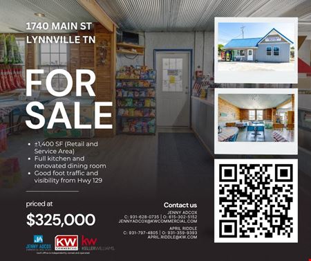 Retail space for Sale at 1740 Main St in Lynnville