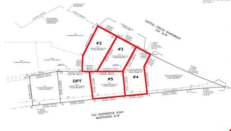Commercial space at Capital Circle NW & Old Bainbridge lots for sale in Tallahassee
