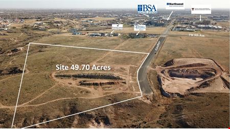 VacantLand space for Sale at 9th & Coulter - 49.70 Acres in Amarillo