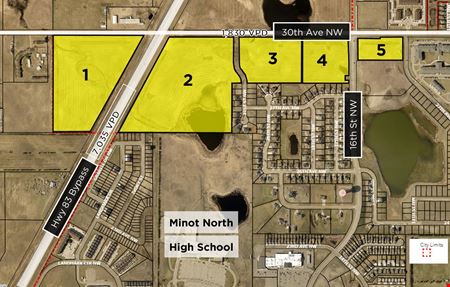 VacantLand space for Sale at Northern Lights Addition in Minot