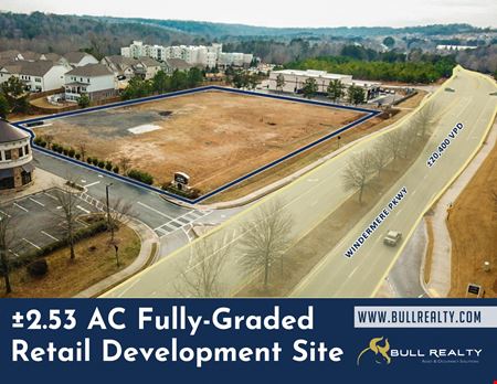 VacantLand space for Sale at Fully-Graded Retail Development Site | ±2.53 AC in Cumming