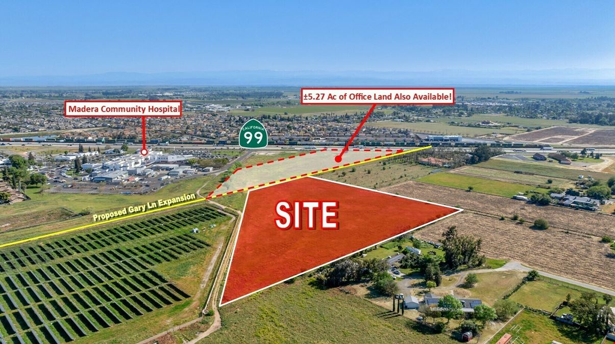 ±8.46 Acres of Vacant Residential Land in Madera, CA