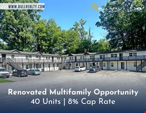 Recently Renovated Multifamily Opportunity | 40 Units | 8% Cap Rate
