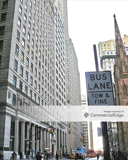 Office space for Rent at Two Wall Street in New York