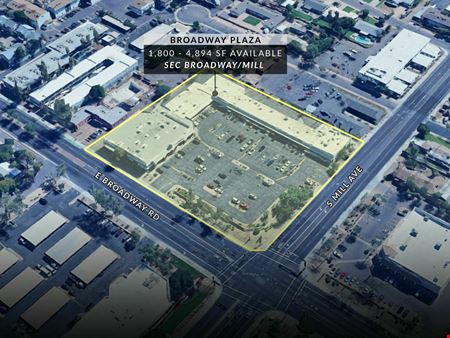 Retail space for Rent at Broadway Plaza in Tempe