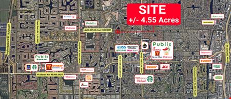 Commercial space at Residential Multifamily Corner Parcel For Sale in Delray Beach