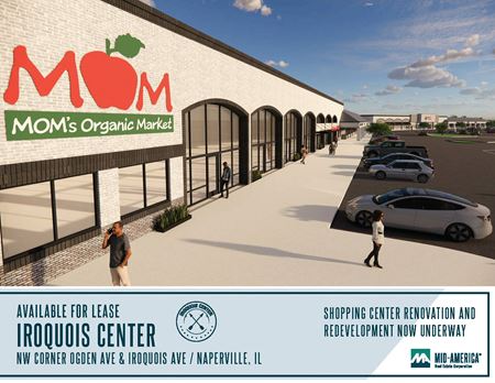 Retail space for Rent at Iroquois Center in Naperville
