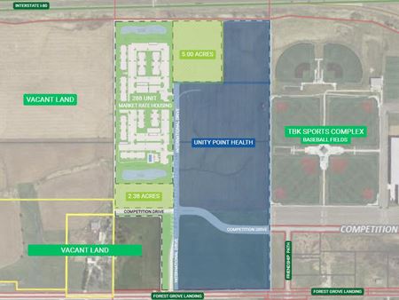 Other space for Sale at 0 Forest Grove Drive 5 AC in Bettendorf