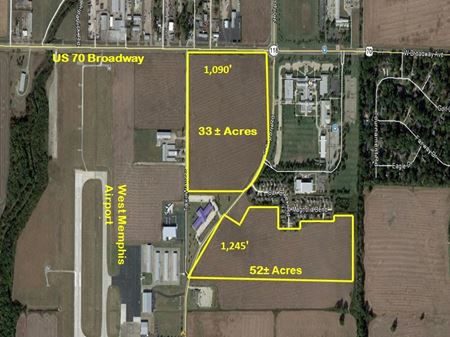 VacantLand space for Sale at Saig Property Available For Sale in West Memphis