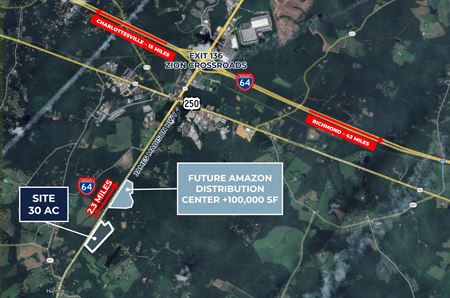 VacantLand space for Sale at 30 AC in Fluvanna | Industrial in Troy