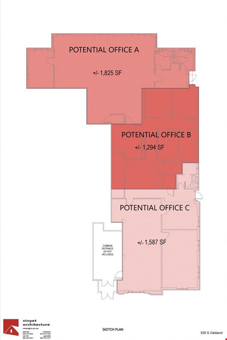 Office space for Rent at 325 Oakland Avenue in Rock Hill