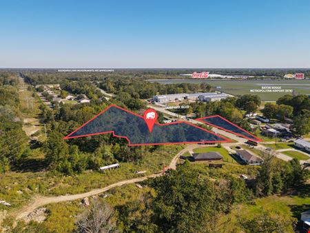 VacantLand space for Sale at ±4.72 Acres Commercially-Zoned Land Near BTR Airport in Baton Rouge