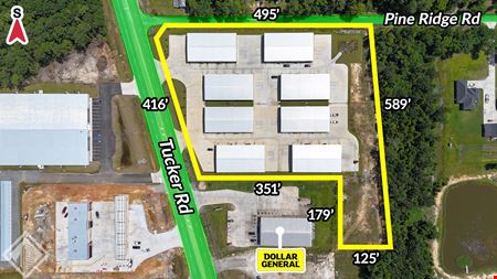 Industrial space for Rent at Open Warehouse Space for Lease | Build-to-Suit Opportunities in Ocean Springs