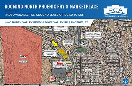 Retail space for Rent at North Valley Pkwy & Dove Valley Rd NWC | Phoenix, AZ in Phoenix