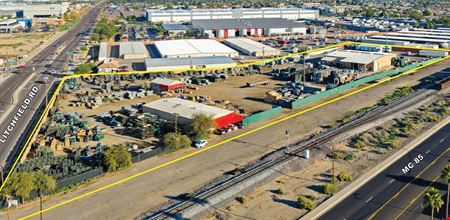 Industrial space for Rent at ±6 Acre Contractor Yard in Goodyear