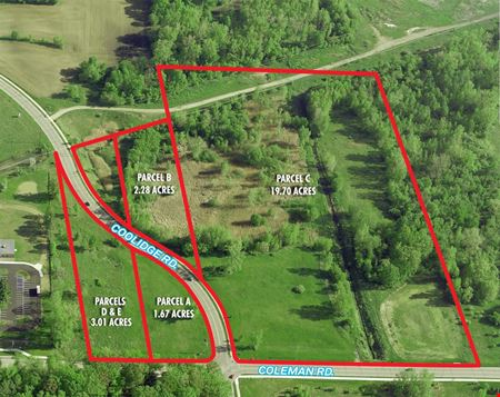 Land space for Sale at Coleman Corners, Parcel C in East Lansing
