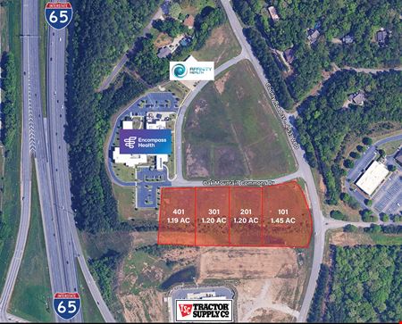 VacantLand space for Sale at Oak Mountain Commons - Land for Sale and Ground Lease in Pelham