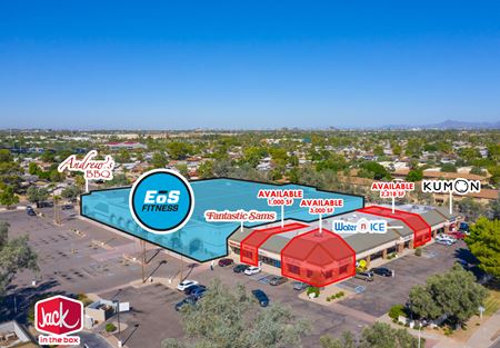 Retail space for Rent at EOS Plaza in Tempe