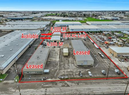 Industrial space for Rent at (4) Warehouse/Office Buildings w/ Multiple Configurations in Fresno