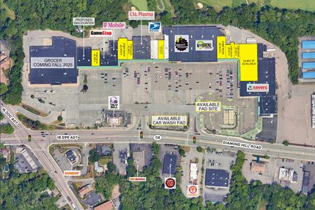 Retail space for Rent at 1500 Diamond Hill Rd in Woonsocket