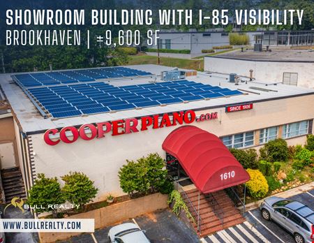 Retail space for Sale at Showroom Building with I-85 Visibility | Brookhaven, GA | ±9,600 SF in Atlanta