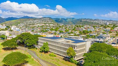 Office space for Sale at High Visibility Corporate Headquarters Office Space for Lease | 465 Kapahulu in Honolulu
