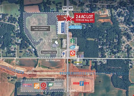 VacantLand space for Sale at Major Retail Frontage Land For Sale in Meridianville
