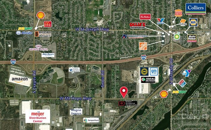 4.44-Acre Industrial Development Site – Delta Township, MI
