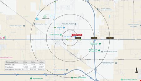 VacantLand space for Sale at Casa Grande Retail / Office Development Site in Casa Grande