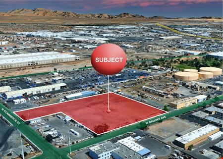 VacantLand space for Rent at 184 W Brooks Ave & 3046 N Commerce St in North Las Vegas