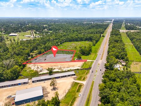 VacantLand space for Rent at Stabilized Yard Lease, Up to 1.6 Acres along Airline Hwy in Sorrento