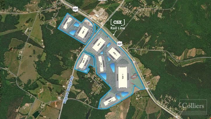 ±330-Acre Industrial Tract in Woodruff, SC