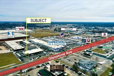 Retail space for Rent at 1,420 SF Restaurant / Retail Building For Lease in Northeast Springfield in Springfield