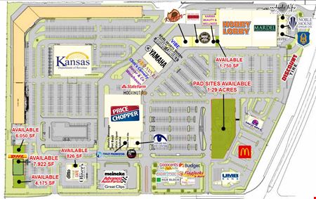 Commercial space at Rosana Square Shopping Center in Overland Park