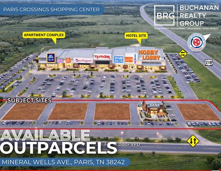 Retail space for Rent at Paris Crossing in Paris