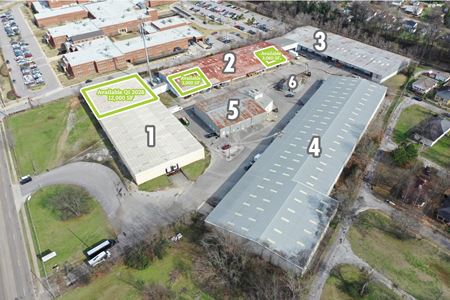 Industrial space for Rent at Meridian Street Warehouses in Huntsville