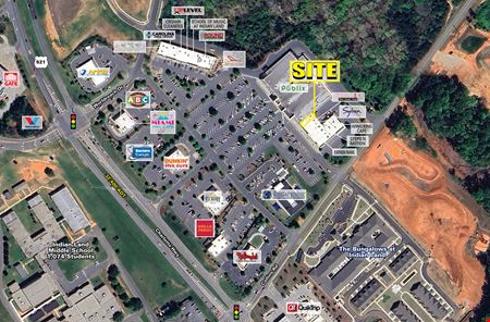 VacantLand space for Rent at Cross Creek Shopping Center in Indian Land