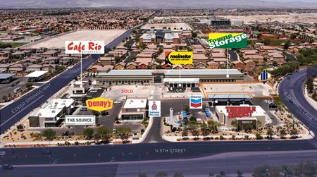 Retail space for Rent at North 5th Shops in North Las Vegas