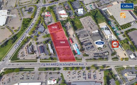 Retail space for Rent at 2,000 to 5,740 SF Retail and Light Industrial Space | Okemos, MI in Okemos