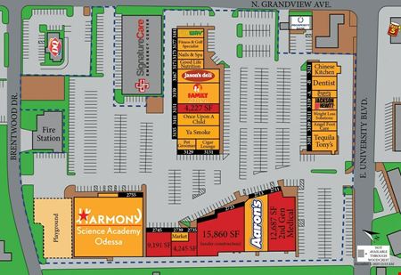 Retail space for Rent at Town and Country Shopping Center in Odessa